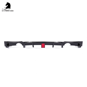 M Tech Bumper LED Diffuser belakang, Bodykit <span class=keywords><strong>2</strong></span> ujung untuk BMW F30 2013-2018 - Product Image 2