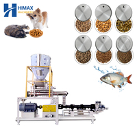 Máquina Extrusora de Alimento Húmedo para Peces de 800 kg por Hora, Línea de Producción de Alimento Acuático