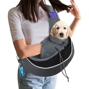 2024 New Product BSCI Factory Animal Dog And Cat Pet Carrier Shoulder Bag Organizer Outdoor Travel Pet Bag