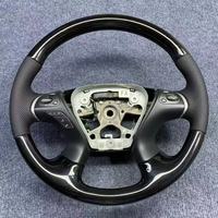 Modification du volant en bois de pêche à 4 branches pour Infiniti G35 modèle 04-07