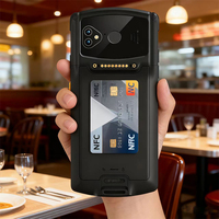 KP18 4G Wifi portátil Android PDA huella digital tarjeta IC Terminal Android 12 Sistema escáner de código de barras de mano