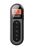 OEM harga kejutan menjual Mini Dab-Fm Radio berdaya rendah menggunakan Lcd Dot Matrix layar Digital portabel Fm Radion