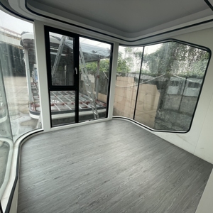 Cucina Mobile di Lusso in Container - Design Moderno a Capsula Spaziale, Ecologica, Ignifuga, Durevole, Leggera, per Uso Alberghiero - Product Image 3
