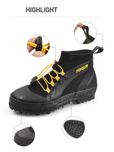 Stivali da spiaggia antiscivolo da esterno in Neoprene foderato sole <span class=keywords><strong>scarpe</strong></span> da spiaggia antiscivolo <span class=keywords><strong>per</strong></span> superfici scivolose morbidi stivali da pesca in roccia invernale - Product Image 2