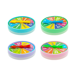 Sáng tạo bàn xoay kẹo container nhựa rỗng kẹo đồ chơi cho trẻ em (các từ trên đồ chơi có thể được thay đổi để Tiếng Anh) - Product Image 6