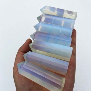 Torre Opalite Opalite bianca del punto della bacchetta di alta qualità all'ingrosso per la decorazione curativa - Product Image 5