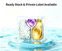 Produit de nettoyage pour lave-vaisselle, écologique, OEM/ODM, nettoyage durable de la cuisine, capsules pour lave-vaisselle, liquide vaisselle
