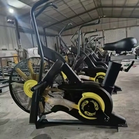 Vélo de fitness commercial ASM-4027 pour entraînement corporel, équipement de cardio, vélo d'exercice de gym commercial, vélo à air
