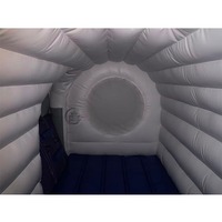 Toboggan gonflable géant à double voie sur mesure pour enfants avec château gonflable