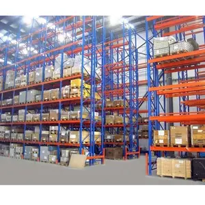 Сверхпрочные Стальные стеллажи для хранения складов от китайского производителя, стеллажи для поддонов