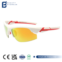 Lunettes de soleil de sport demi-cerclées pour homme, nouvelle collection 2026, design personnalisé, double injection, haute qualité, pour le cyclisme en extérieur