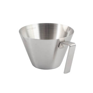 Tasse à mesurer en métal à double bec, tasses à espresso pour le dosage, verser des portions de grains, café - Product Image 2