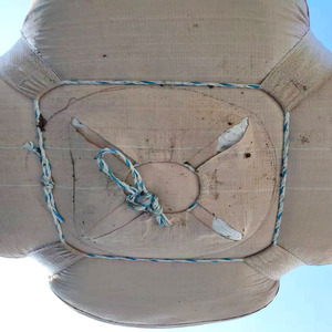Sac FIBC en plastique de 1000 kg à fond plat pour <span class=keywords><strong>gravier</strong></span> de construction japonais, idéal pour les déchets de construction - Product Image 1