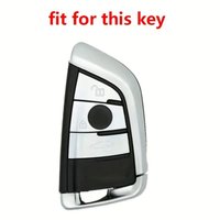 Entrée sans clé télécommande porte-clés couverture peau étui de protection Silicone caoutchouc clé veste protecteur support pour BMW