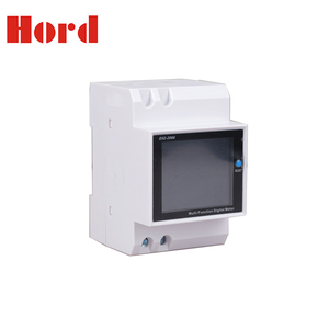 Hord 6in1 Din Rail AC Màn hình 110V 220V 100A điện năng lượng tần số <span class=keywords><strong>Meter</strong></span> điện áp hiện tại Hệ số công suất hoạt động kWh <span class=keywords><strong>Meter</strong></span> - Product Image 3