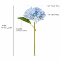 Harga Pabrik Grosir Bunga Buatan Tangan Latex Real Touch Hydrangea untuk Rumah Pesta Hotel Thanksgiving Natal