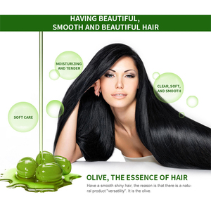 Crème capillaire réparatrice et protectrice de couleur Bioaqua Herbal Nourishing Smoothing Olive pour tous types de <span class=keywords><strong>cheveux</strong></span> - Product Image 3