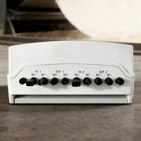 Boîtier de Combinaison Solaire Industriel Winsun KSPVHA Certifié CE 500V, Distribution 3 entrées-3 sorties (6 Prises) en Acier Inoxydable 304 avec Cadenas