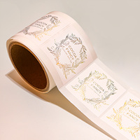 Impression d'étiquettes personnalisées pour produits chimiques quotidiens, étanches, holographiques, résistantes à l'huile, avec logo adhésif estampé or de luxe