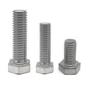 Trung Quốc Nhà Sản Xuất Thép Không Gỉ M20 M22 M30 M34 M64 Hex Nặng Bolt Và Nut DIN931 DIN933 Hex Bolts - Product Image 2
