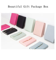 A5 A6 luxe belle couverture en cuir PU coréen poche journal cahier planificateur pour les filles créatif bloc-notes papeterie