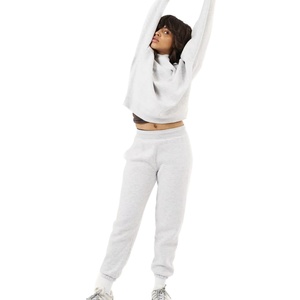 Wholesale Winter Printed Knitted Oversized Pullover Hoodie <b>Joggers</b> Women's Eco-Friendly Breathable Custom Workout <b>Sets</b> - Product Image 4
