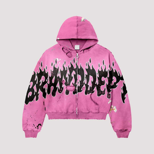 Set 2 Pezzi <span class=keywords><strong>Felpa</strong></span> <span class=keywords><strong>con</strong></span> <span class=keywords><strong>Cappuccio</strong></span> e Pantaloni Stile Y2K <span class=keywords><strong>con</strong></span> Stampa Fiamma per <span class=keywords><strong>Uomo</strong></span>, Outfit Casual Streetwear Vintage - Product Image 4