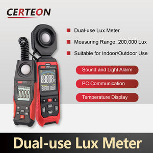 เครื่องวัดแสงดิจิตอลแบบพกพาพร้อมหน้าจอ LCD ความแม่นยำสูง วัดได้ถึง 200000 ลักซ์ - Product Image 3