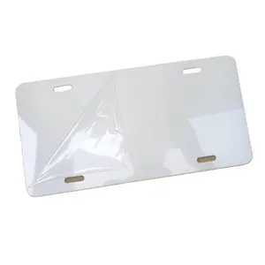 Diy Gepersonaliseerde Afdrukken Warmte Overdracht Auto Nummerplaat Witte Jas Sublimatie Kentekenplaat Blanco Nummerplaat