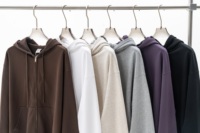 Sweat à capuche zippé de style américain pour hommes, veste à capuche décontractée et ample pour l'automne, pour adolescents