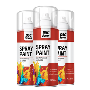 Peinture aérosol multi-usages écologique noire satinée 450 ml en gros - Product Image 1