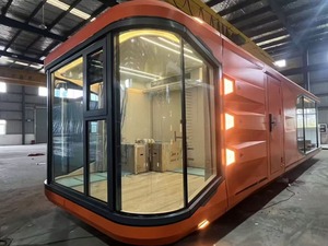 Hotel Casas Cápsula espacial Nave espacial Prefabricada Otro contenedor moderno prefabricado <span class=keywords><strong>Casa</strong></span> <span class=keywords><strong>de</strong></span> cápsula espacial - Product Image 3