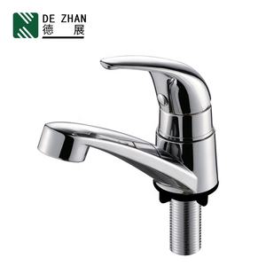 Chất Lượng Cao Duy Nhất Xử Lý Wash Lưu Vực Vòi Nhựa Chrome Sàn Mounted Phòng Tắm Bồn Rửa Vòi Nước - Product Image 1