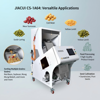 JIACUI CS-1A64 directement en gros en usine Machine de trieur de couleur de café largement utilisée avec une capacité de 0.8 à 1.5 t/h et une précision> 99%