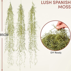 <span class=keywords><strong>Musgo</strong></span> de imitación para plantas en maceta, plantas colgantes de <span class=keywords><strong>musgo</strong></span> <span class=keywords><strong>español</strong></span> realistas, decoración Artificial - Product Image 3