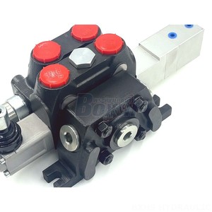 วาล์วไฮดรอลิกแบบหลายทาง Dcv100 100 ลิตร/นาที 350 บาร์ Sae 12 พอร์ต ควบคุมด้วยลม 6 ทาง ทำจากเหล็กหล่อ - Product Image 3