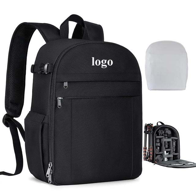 Customizable Logo Multi-Functional Photography Backpack Large Capacity Camera Backpack Water-Resistant Casual Travel Bag