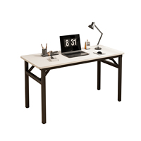 Table de conférence pliable et polyvalente au design moderne Bureau de style panneau pratique pour la formation au bureau à domicile Réunions de travail en plein air