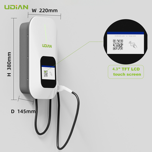 <span class=keywords><strong>Cargador</strong></span> de Vehículos Eléctricos de 22kw, Montado en Pared, 32A, Carga Rápida, Estación de Carga para <span class=keywords><strong>Coche</strong></span> Eléctrico, con APP Inteligente, WIFI, OCPP, para BYD Seal, Modelo S Y, OEM - Product Image 3