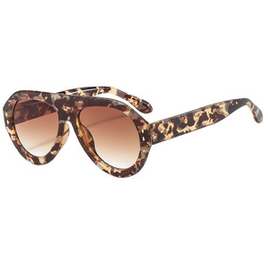 Gafas de sol Shield con montura completa y lentes degradadas, protección solar unisex para adultos, protección UV 100% - Product Image 4