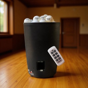 Machine automatique de service de balles de tennis de table SLM 3, télécommande, réglage de la vitesse, équipement de fitness portable - Product Image 1