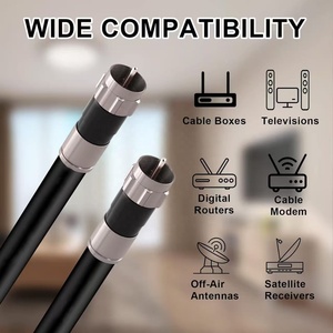 <span class=keywords><strong>สาย</strong></span>เคเบิลสื่อสารโคแอกเชียล CCTV แบบ OEM RG59 <span class=keywords><strong>RG6</strong></span> +2C <span class=keywords><strong>สาย</strong></span>ไฟแบบ Siamese พร้อมสาย LAN ทองแดง UTP ในตัว - Product Image 6