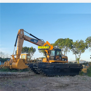 Excavadora Anfibia Usada Caterpillar CAT 320CL 320 de Excelente Rendimiento, Tipo Buggy para Pantanos, Equipo Pesado con Brazo Extendido de 18m - Product Image 6