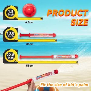 Pistola de agua de plástico de gran capacidad con chorro extraíble para niños, juguete para jugar en la piscina al aire libre en verano - Product Image 4