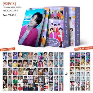 92ชิ้น bangtan Boys การ์ดรูปถ่าย bangtan Boys Jin jungkook V Jimin Suga RM LOMO - Product Image 3