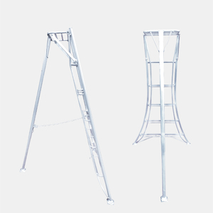 Escalera de Aluminio para Cosecha de Cerezas en Huertos, de 10 Peldaños, Marca Triangle Agriculture - Product Image 3