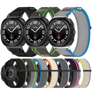 FORWELLENY Nuevo Producto Galaxy <span class=keywords><strong>Watch</strong></span> Ultra 47mm Nylon Smart <span class=keywords><strong>Watch</strong></span> Band Correas <span class=keywords><strong>Correa</strong></span> para <span class=keywords><strong>Samsung</strong></span> Reemplazo - Product Image 2