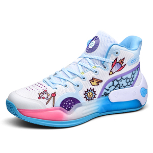 Chaussures Pour Hommes Custom Men's High Upper Sports <strong>Shoe</strong> Breathable Outdoor New Models Cool <strong>Basketball</strong> Style <strong>Shoes</strong> for Men - Product Image 3