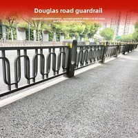 Barandas Artísticas para Carreteras Municipales, Barreras de Tráfico Urbanas de Acero Inoxidable, Rellenables con Agua, Origen Zhejiang, Paisajismo Cultural