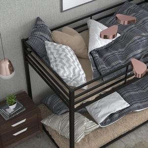 Bedroom Furniture Metal <b>Bed</b> Frame Twin Size <b>Bunk</b> <b>Bed</b> for Kids and Adults - Product Image 2